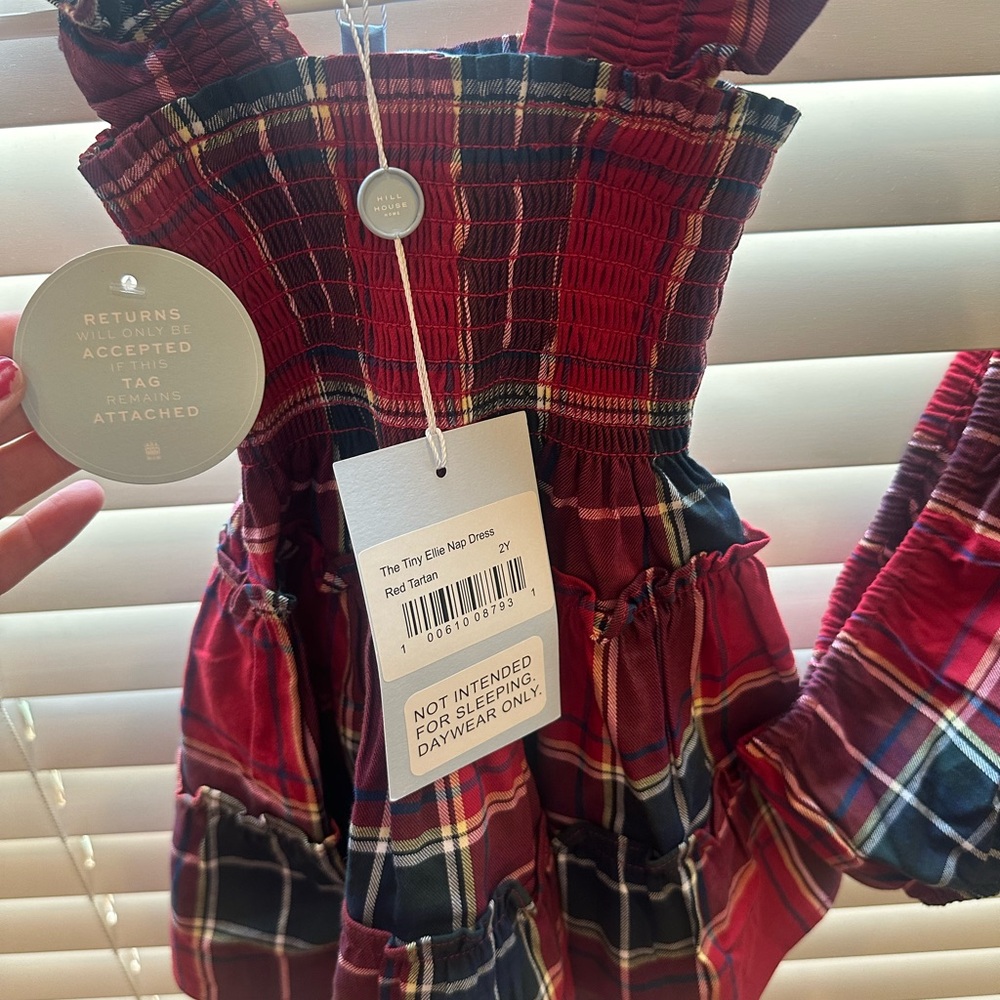 Hill House Home 2T Holiday Baby Ellie Nap Dress NWT